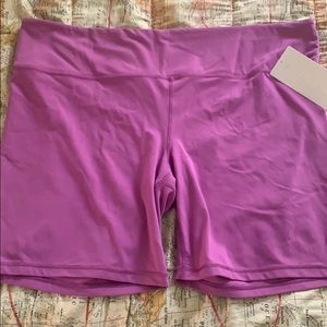 NWT Athleta purple elation shorts size 2X